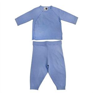 Pretty Green Baby Viscose Long-Sleeved Top And Leggings Set / Frozen